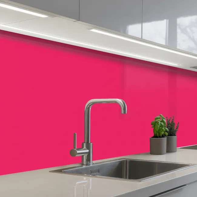 Kitchen splashback - Carmine - Colors - Palette - Pink