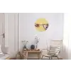 Klassiek - Kunst - Humor Wandcirkel aluminium klein -woonkamer