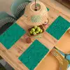 Vloeiend - Olie - Texturen - Groen Placemat vinyl groot 368 -zzsfeer5_Kitchenyeah-website
