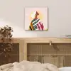 Vrouw - Zon - Kleurrijk aluminium wit klein -sfeer3