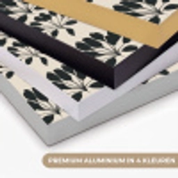 Abstract - Patroon - Zwart Textielframe zwart klein 947 -USP_kleurenNL
