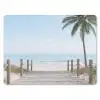 Palmbomen - Pad - Horizon muismat rubber klein -3d