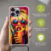Zonnebril - Roze - Vrouw - Rietje Hoesje iPhone 16 Pro Max met koord klein -sfeer2_DE