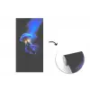Kwal - Lichtgevend - Tentakels - Blauw fotobehang vinyl groot -3d