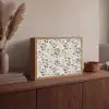 Klassiek - Botanisch - Kleurrijk Light Box met batterij (Wandlamp) middel 907 -sfeer2