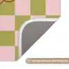 Patroon - Geblokt - Olijfgroen - Amore Badmat klein -USP_AntislipDE
