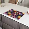 Viooltjes - Kleuren - Bloemblaadjes Inductie beschermer vinyl 3mm klein 276 -sfeer8