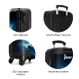 Donderslagdino NBS - Handbagage koffer - Kinderen Unisex middel zzzzzzzbolletjes_NL