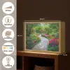 Park - Bloemen - Tuin Light Box met batterij (Wandlamp) middel -USP_websiteoverzichtNL
