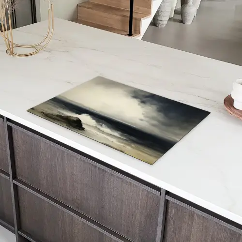 Zee - Rotsen - Storm Inductie beschermer vinyl 3mm klein -sfeer8