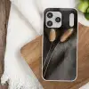 Pampasgras - Pluim - Zwart - Beige Telefoonhoesje iPhone 17 Pro Max klein -sfeer1