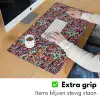Spat - Abstract - Waterverf - Multi Muismat XXL klein 681 -sfeer3