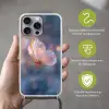 Vlinder - Vleugels - Pastel - Glinstering Hoesje iPhone 16 Pro Max met koord klein -sfeer2_NL