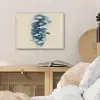 Vissen - Minimalistisch - Blauw PET vilt klein -sfeer3