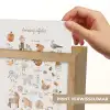 Alfabet - Boerderij - Educatief - Letters leren voor kinderen - Dieren Light Box met kabel (Kinderlampje) klein -USP_websiteprintNL