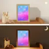 Sterren - Roze - Blauw Light Box met kabel klein -sfeer3_kind