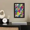 Bliksemschichten - Patroon - Marmer - Kleuren fotolijst zwart zonder passe partout klein -sfeer1