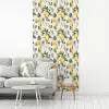 Frans - Citroen -  Citrus - Bloesem - Geel - Groen - Blauw fotobehang vinyl groot 64 -woonkamer