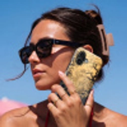 Bloemen - Takken - Goud - Sierlijk Toughcase MagSafe Apple iPhone 17 klein -Sfeer2V