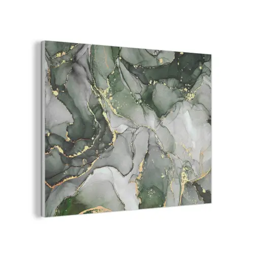 Luxe - Marmer - Groen PET vilt klein -3d