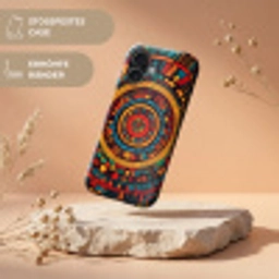 Mandala - Cirkels - Patronen Toughcase MagSafe Apple iPhone 17 klein -USP_RandenV_DE