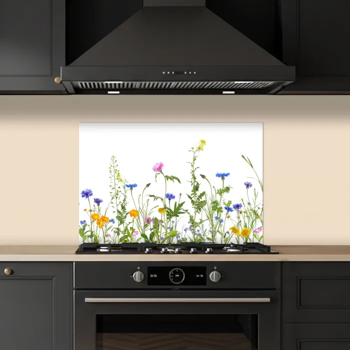 Bloemen - Veldbloemen - Lente keuken achterwand spatscherm klein -sfeer1