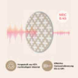 Patroon - Symmetrisch - Beige Akoestische PET Vilt - Rond klein 838 -USP_DE