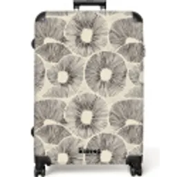 Cirkels - Patroon - Zwart NBS - Large koffer - Volwassenen Unisex groot -zzzzzzzzkaufland2