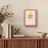Why not - Bliksem - Roze Light Box met kabel (Tafellamp) klein -sfeer2