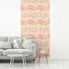 Rood - Roze - Katten - Bloemen fotobehang vinyl groot 64 -woonkamer