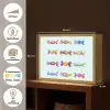 Snoepjes - Realistisch - Kleurrijk Light Box met batterij (Wandlamp) middel -USP_websiteoverzichtNL