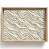 Golven - Wit - Minimalistisch Dienblad Rechthoek middel 911 -z3d_shopping