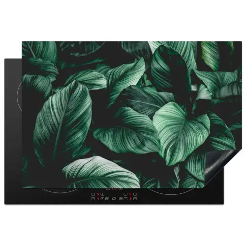 Jungle - Bladeren - Tropisch - Planten - Natuur Inductie beschermer vinyl 3mm klein -3d