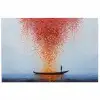 Wolk - Confetti - Boot - Wateroppervlakte poster papier klein -3d
