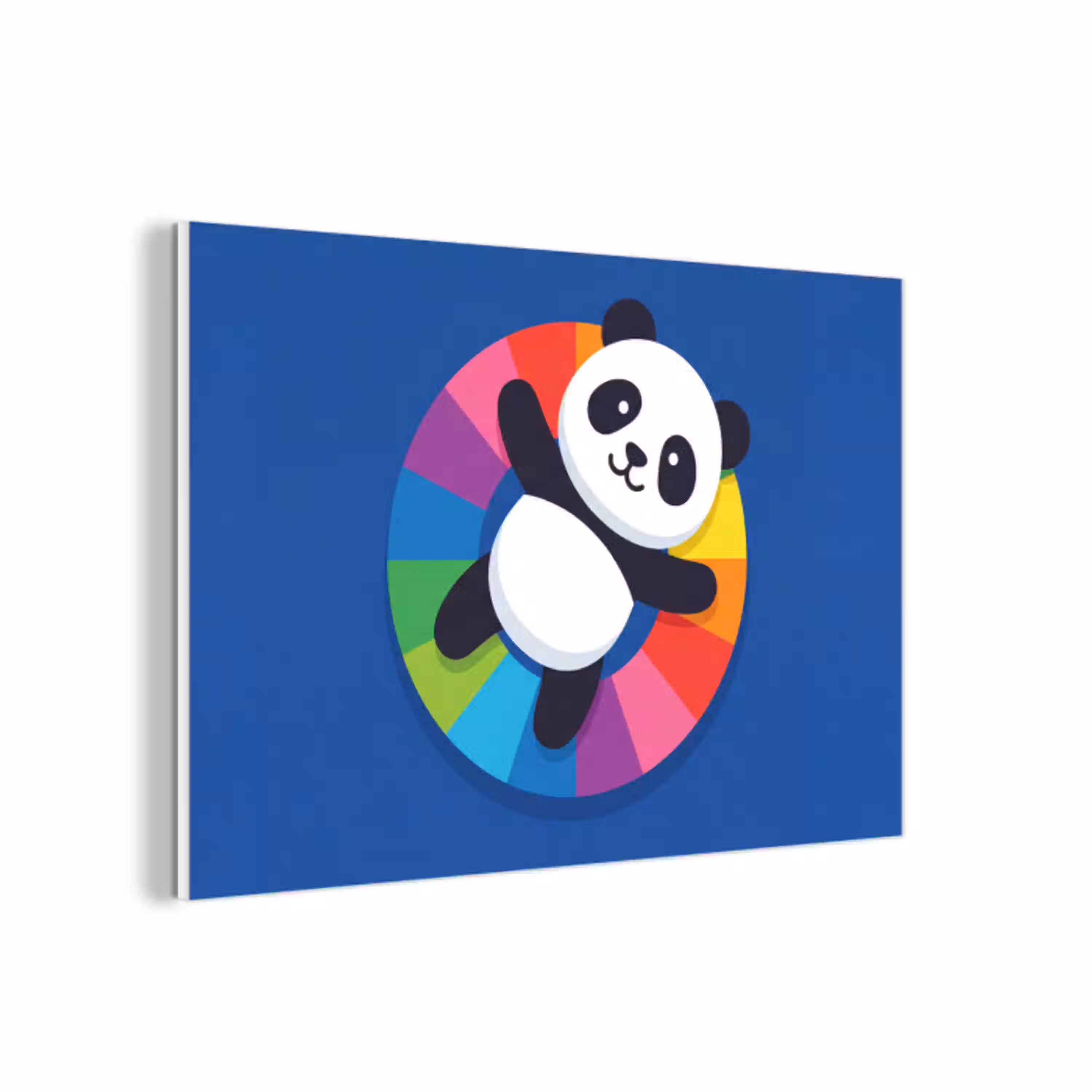 Dieren - Cartoon - Kleurrijk - Modern - Speels forex 5mm xxl -3d
