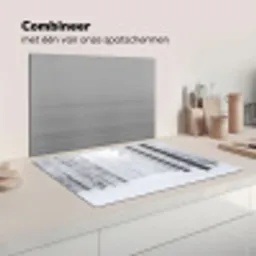 Bos - Sneeuw - Pad - Winter - Stilte Inductie beschermer vinyl 3mm klein -wsfeer7_website