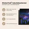 Sterrenlicht over Lupineveld Inductie beschermer vinyl 3mm middel -sfeer2