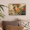 Kat - Sierlijk - Bloemen canvas 2cm klein -sfeer1