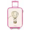 Olifant in een luchtballon Kinderkoffer - Roze klein -zz3dotto