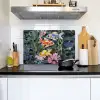 Vissen - Koraal - Zee - Mozaïek Inductie beschemer met haakjes klein -sfeer2