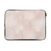 Roze - Marmer - Crème laptophoes neopreen klein 279 -3d