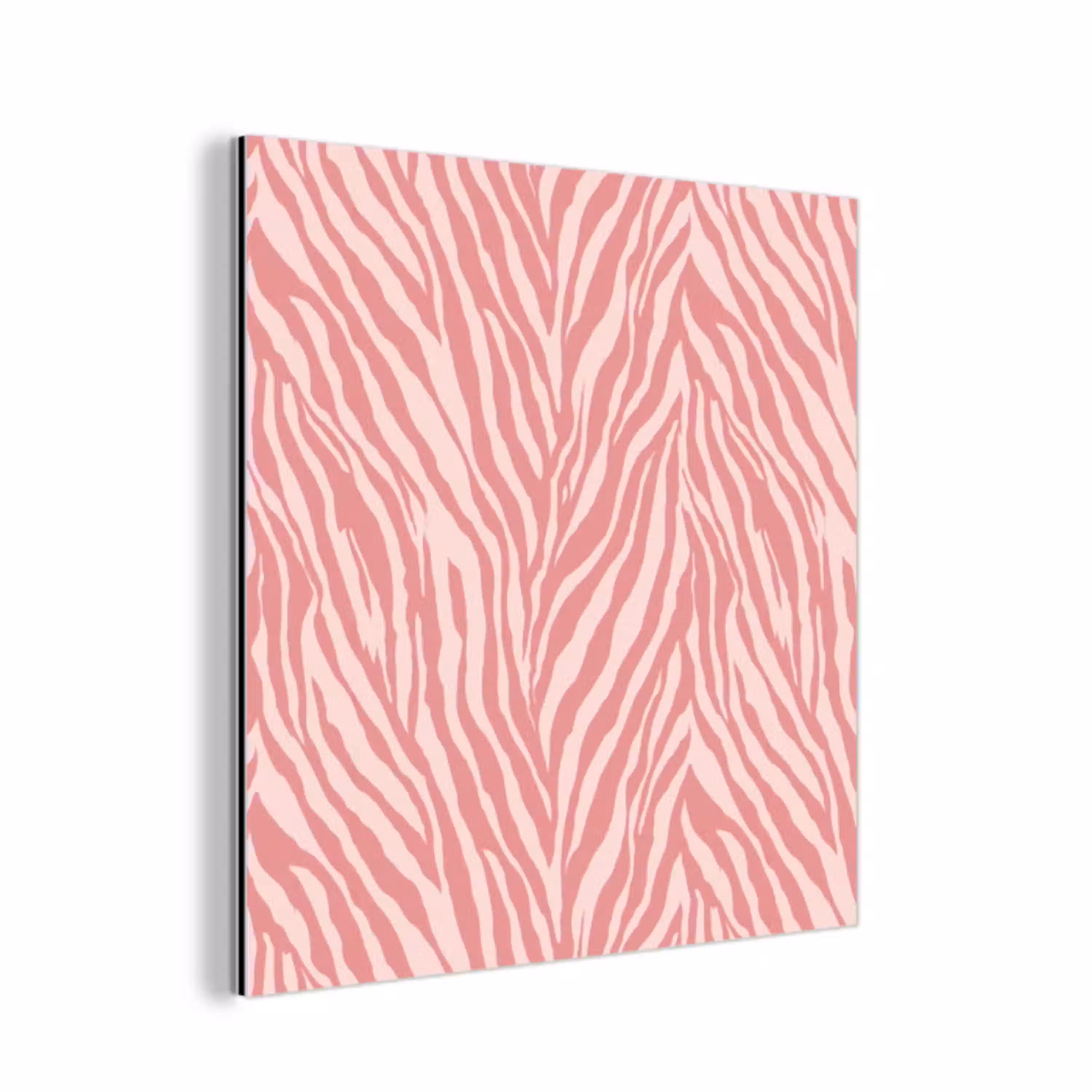 Zebra - Print - Roze aluminium wit klein 46 -3d