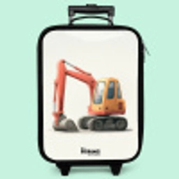 Graafmachine - Getekend - Oranje Kinderkoffer - Zwart klein -zzz_website3d_nbs2
