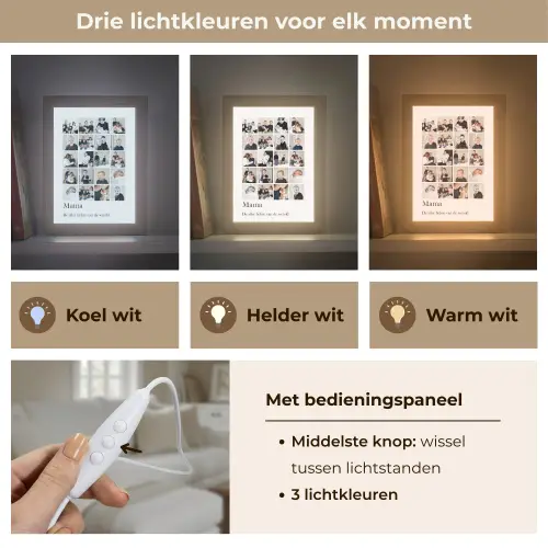 upload-69ddf9caeb83c-collage-mama Light Box met kabel (Tafellamp) klein -USP_lichtkleurNL