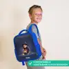 Betoverend meisje met ketel Kinderrugzak - Blauw middel -sfeer3_NL