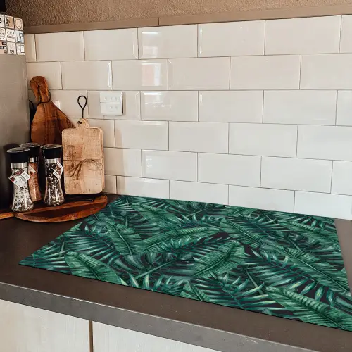 Jungle - Beplanting - Overlapping - Afsnijding Inductie beschermer vinyl 3mm klein 276 -sfeer3