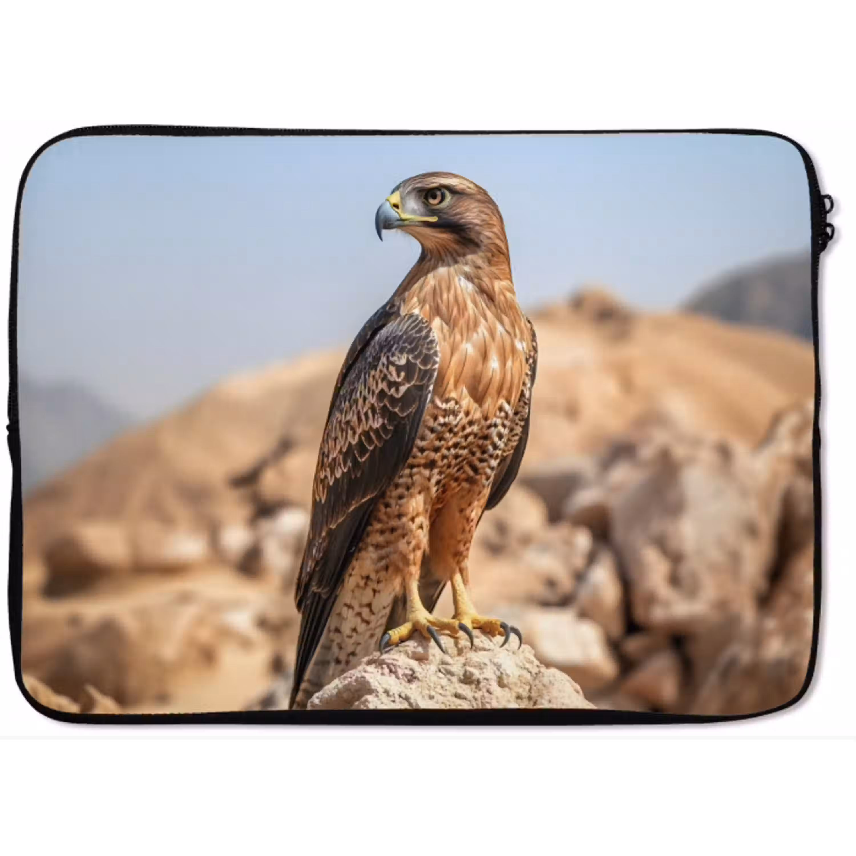 Valk - Vogel - Rots - Macht laptophoes neopreen klein -zkaufland3dotto