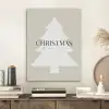 Kerstboom - Japandi - Christmas - Beige PET vilt klein -sfeer1