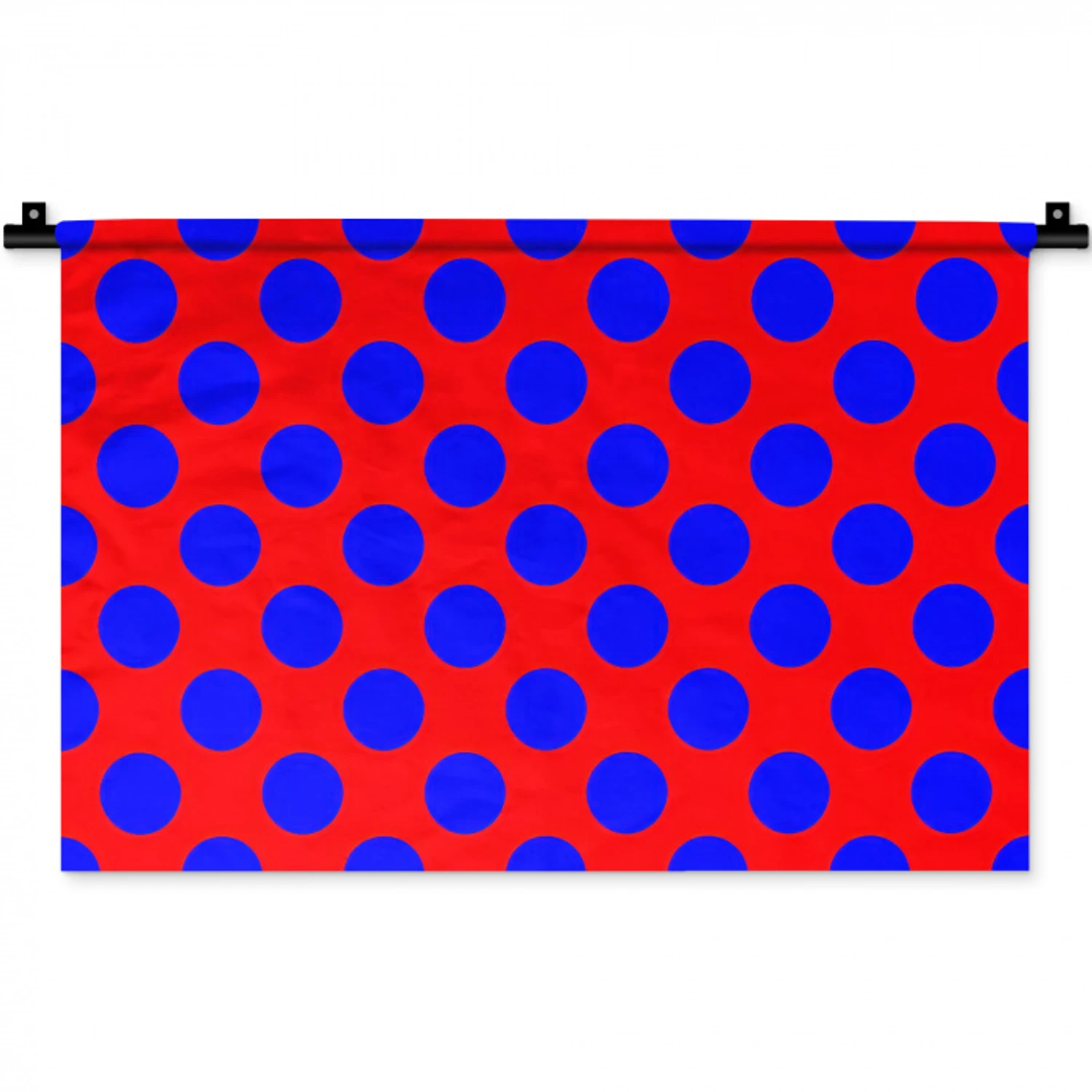 Dots - Klassiek - Rood Wandkleed katoen klein 269 -zz3d