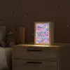 Regenbogen - Bloemen - Kleurrijk - Wolken Light Box met kabel klein -sfeer1_kind